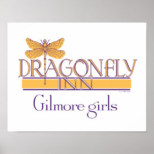 Gilmore Girls   Logo des Dragonfly Inn Poster
