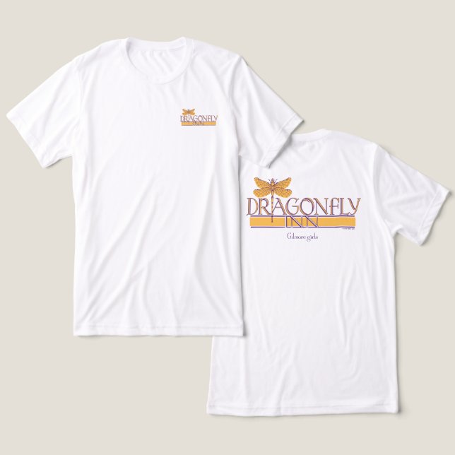Gilmore Girls | Logo des Dragonfly Inn Tri-Blend Shirt (Design vorne & hinten)