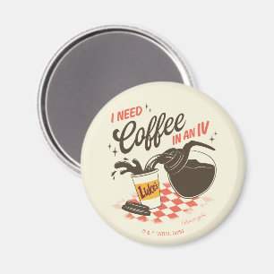 Gilmore Girls Luke’s Kaffee IV Zitat Magnet