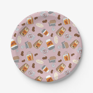 Gilmore Girls   Luke's Diner Coffee Pattern Pappteller