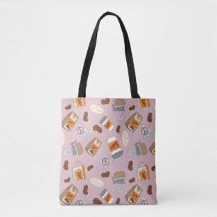 Gilmore Girls   Luke's Diner Coffee Pattern Tasche