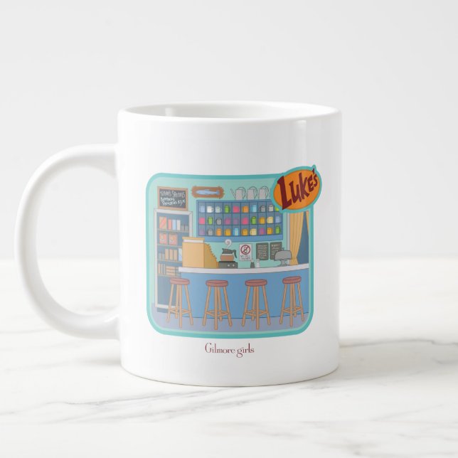 Gilmore Girls | Luke's Diner Graphic Jumbo-Tasse (Links)