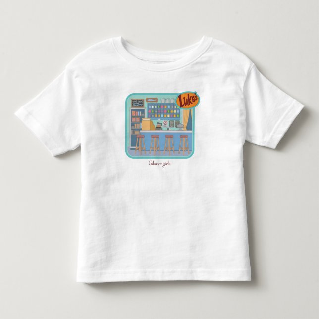 Gilmore Girls | Luke's Diner Graphic Kleinkind T-shirt (Vorderseite)