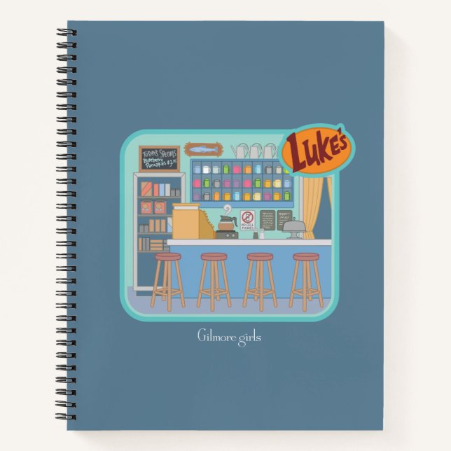 Gilmore Girls | Luke's Diner Graphic Notizbuch (Vorderseite)