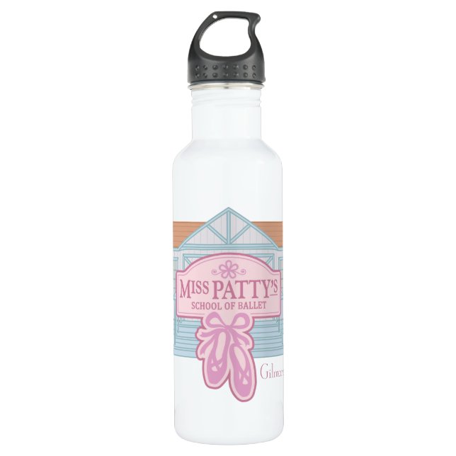 Gilmore Girls | Miss Patty's School of Ballet Edelstahlflasche (Vorderseite)