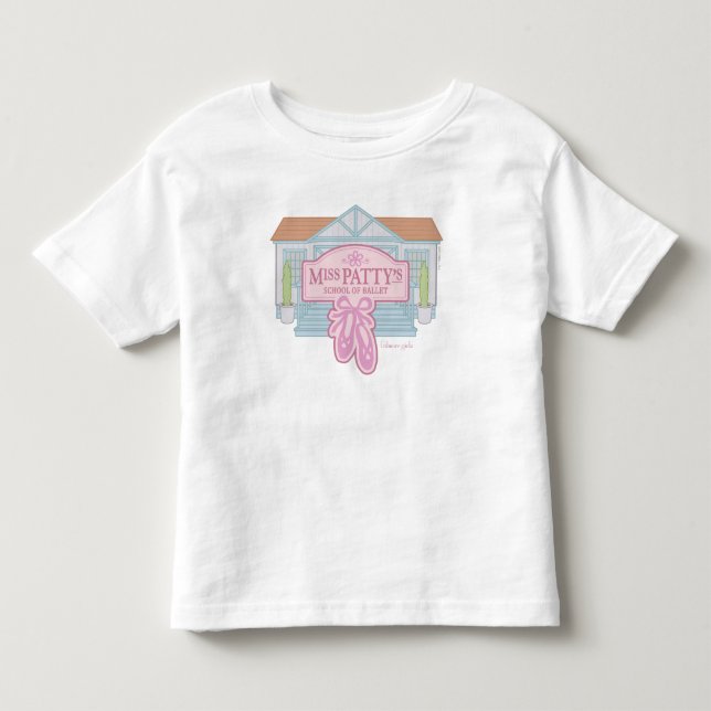 Gilmore Girls | Miss Patty's School of Ballet Kleinkind T-shirt (Vorderseite)