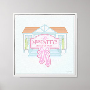 Gilmore Girls Miss Patty's School of Ballet Leinwanddruck