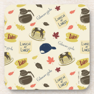 Gilmore Girls Mittagessen bei Luke Muster Getränkeuntersetzer