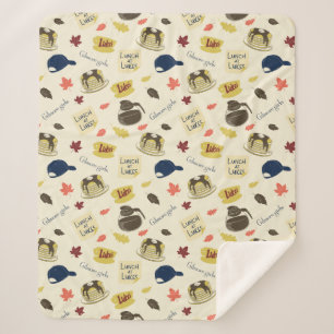 Gilmore Girls Mittagessen bei Luke Muster Sherpadecke