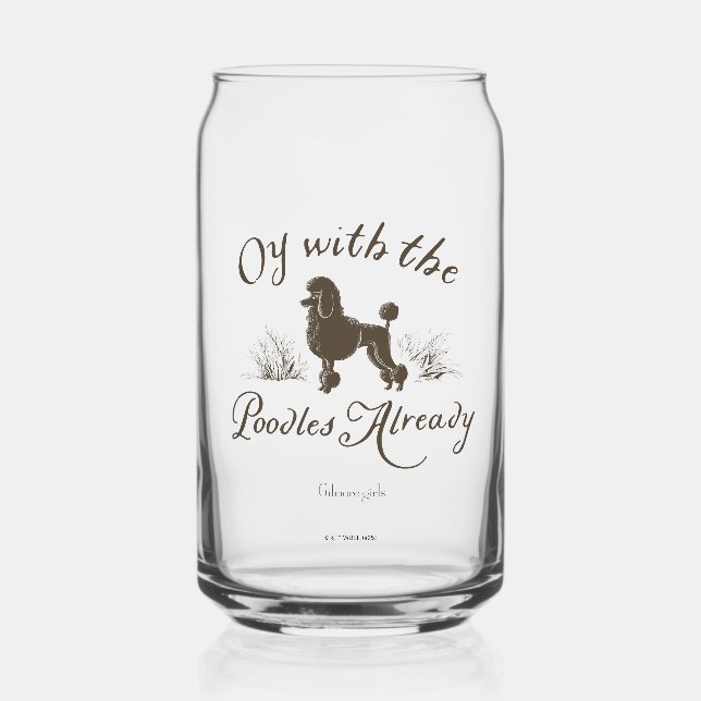 Gilmore Girls | Oy With the PoodlesDesign Dosenglas (Vorderseite)