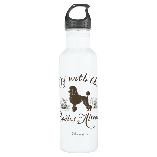 Gilmore Girls | Oy With the PoodlesDesign Edelstahlflasche (Vorderseite)