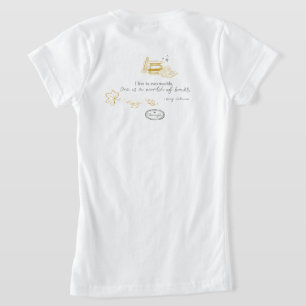 Gilmore Girls Rory Book Quote Design T-Shirt