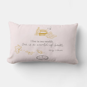 Gilmore Girls Rory Buch Zitat Design Lendenkissen