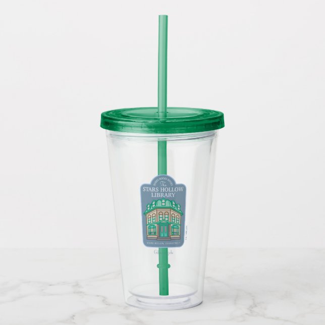 Gilmore Girls | Stars Hollow Library Acryltrinkbecher (Vorderseite)