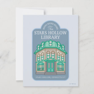 Gilmore Girls   Stars Hollow Library Mitteilungskarte