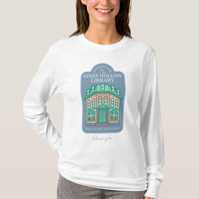 Gilmore Girls | Stars Hollow Library T-Shirt (Vorderseite)