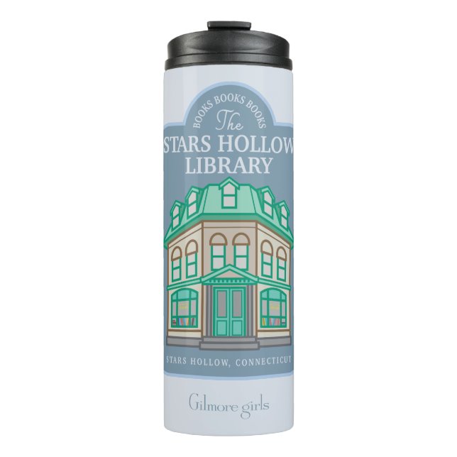 Gilmore Girls | Stars Hollow Library Thermosbecher (Vorderseite)