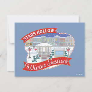 Gilmore Girls   Stars Hollow Winter Festival Mitteilungskarte