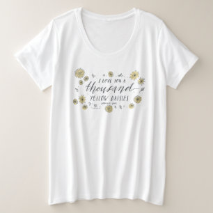 Gilmore Girls Tausend gelbe Milben Große Größe T-Shirt