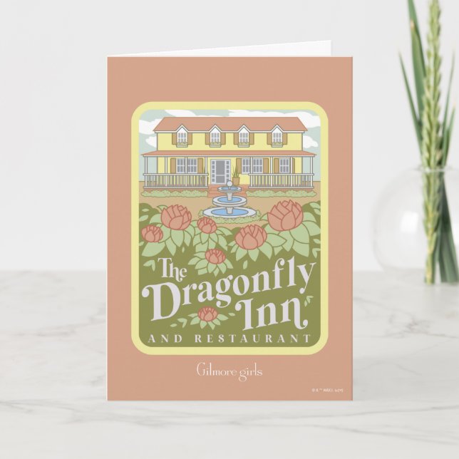 Gilmore Girls | The Dragonfly Inn & Restaurant Karte (Vorderseite)