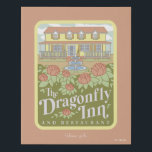 Gilmore Girls | The Dragonfly Inn & Restaurant Künstlicher Leinwanddruck<br><div class="desc">Genießen Sie den einladenden Komfort des Dragonfly Inn mit dieser eleganten Illustration der eleganten Bed & Breakfast-Unterkunft. Umgeben von blühenden Blume und der bezaubernden Fassade des Gasthauses ist dieses Design perfekt für eine große Auswahl an Produkten. Es ist die perfekte Art, die Gastfreundschaft und das Herz von Stars Hollow zu...</div>