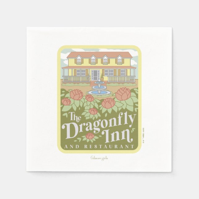 Gilmore Girls | The Dragonfly Inn & Restaurant Serviette (Vorderseite)