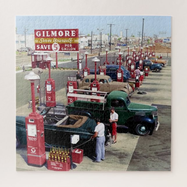 Gilmore's Gas A Teria Los Angeles 1948 (Vertikal)