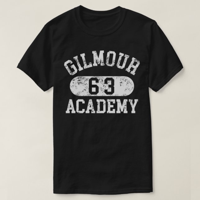 Gilmour Academy 63 (as worn by David Gilmour)  Zip T-Shirt (Design vorne)