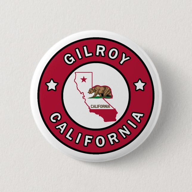 Gilroy California Button (Vorderseite)