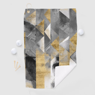 Gilt Reflections I Golfhandtuch