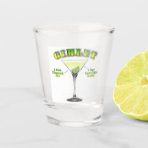 Gimlet Martini Cocktail Recia