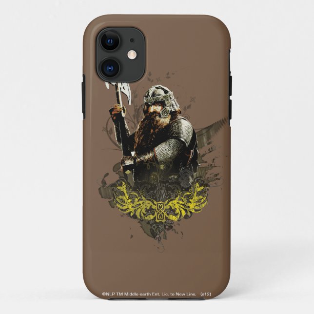GIMLI™ mit AX Vector Collage Case-Mate iPhone Hülle (Rückseite)
