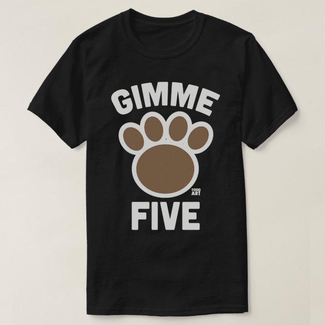 GIMME 5 T-Shirt (Design vorne)