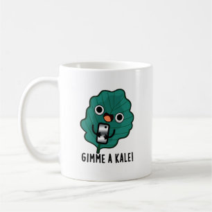 Gimme A Kale Funny Veggie Pun Kaffeetasse
