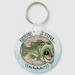 Gimme, das fischen, Ahhh Geschenk-Ideen Schlüsselanhänger