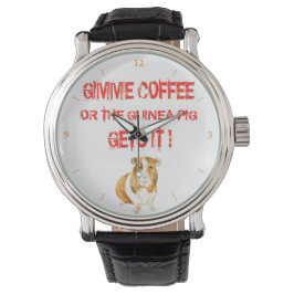 Gimme-Kaffee! Armbanduhr