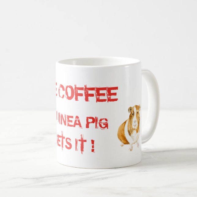 Gimme-Kaffee! Kaffeetasse (VorderseiteRechts)
