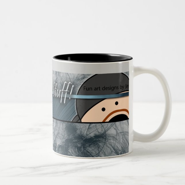 Gimme Moore Material-Tasse Zweifarbige Tasse (Rechts)