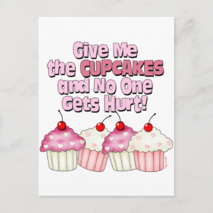 Gimme the Cupcakes Postkarte