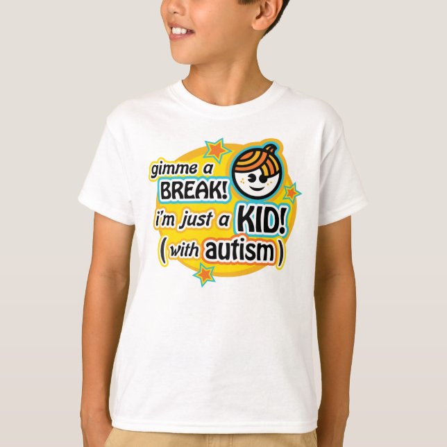 Gimme un T-shirt de coupure (garçon) (Devant)