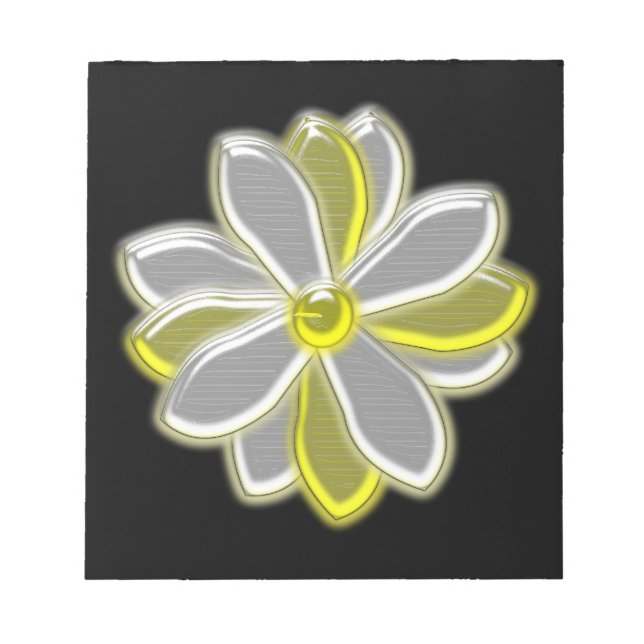 GIMP-Blume Notizblock (Vorderseite)