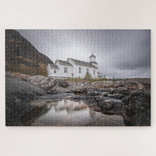 Gimsoy Church Lofoten Norwegen