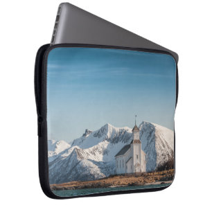 Gimsoy Church Lofoten Norwegen Laptopschutzhülle