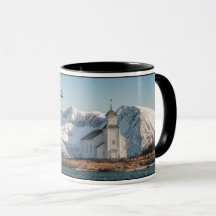 Gimsoy Church Lofoten Norwegen