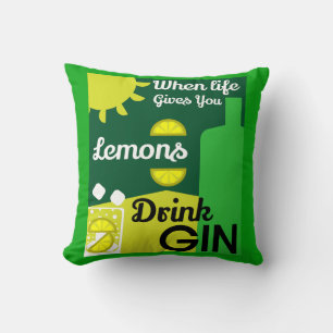 Gin Drinkers   LIEBE   WOHNGESTALTUNG   Bars Servi Kissen