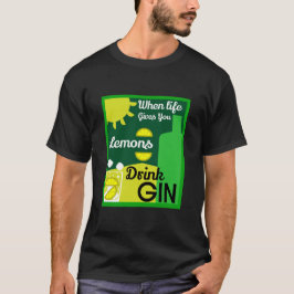 Gin Drinkers | LIEBE | WOHNGESTALTUNG | Bars Servi T-Shirt