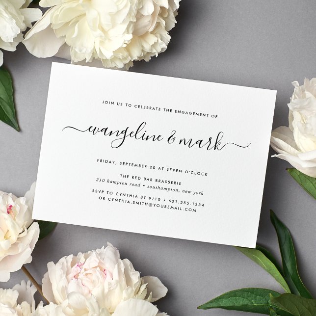 Gin Lane | Invitation de la partie d'engagement (Créateur téléchargé)