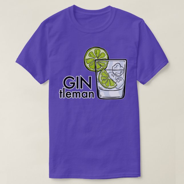 Gin Tonic Longdrink Drinker Party JGA Geschenk 6 T-Shirt (Design vorne)