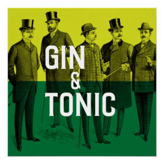 Gin & Tonic Poster