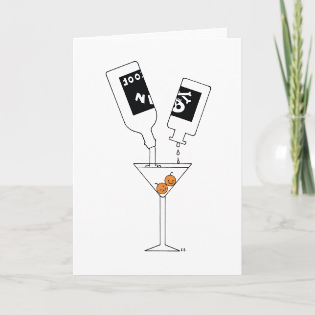 Gin u. Giftstoff Karte (Vorderseite)